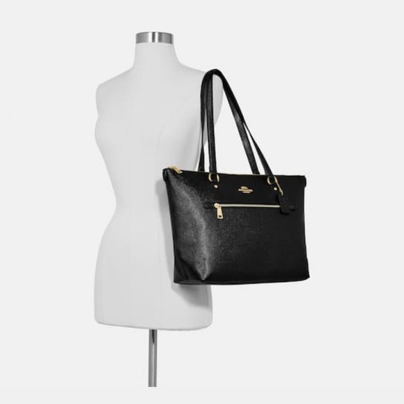 MICHAEL KORS Charlotte Large Leather Top-Zip Tote - Picture 12 of 15